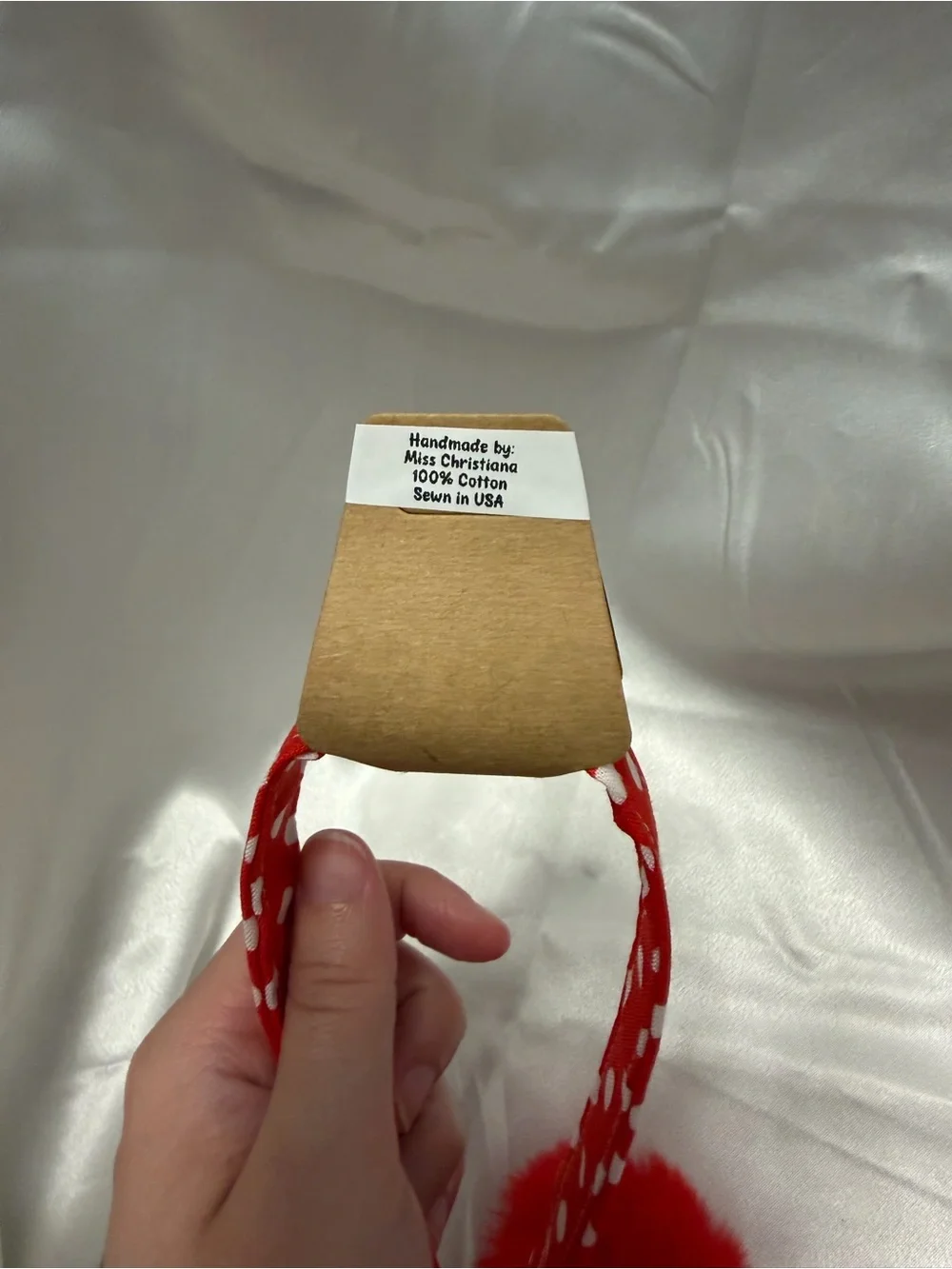 Handmade this red